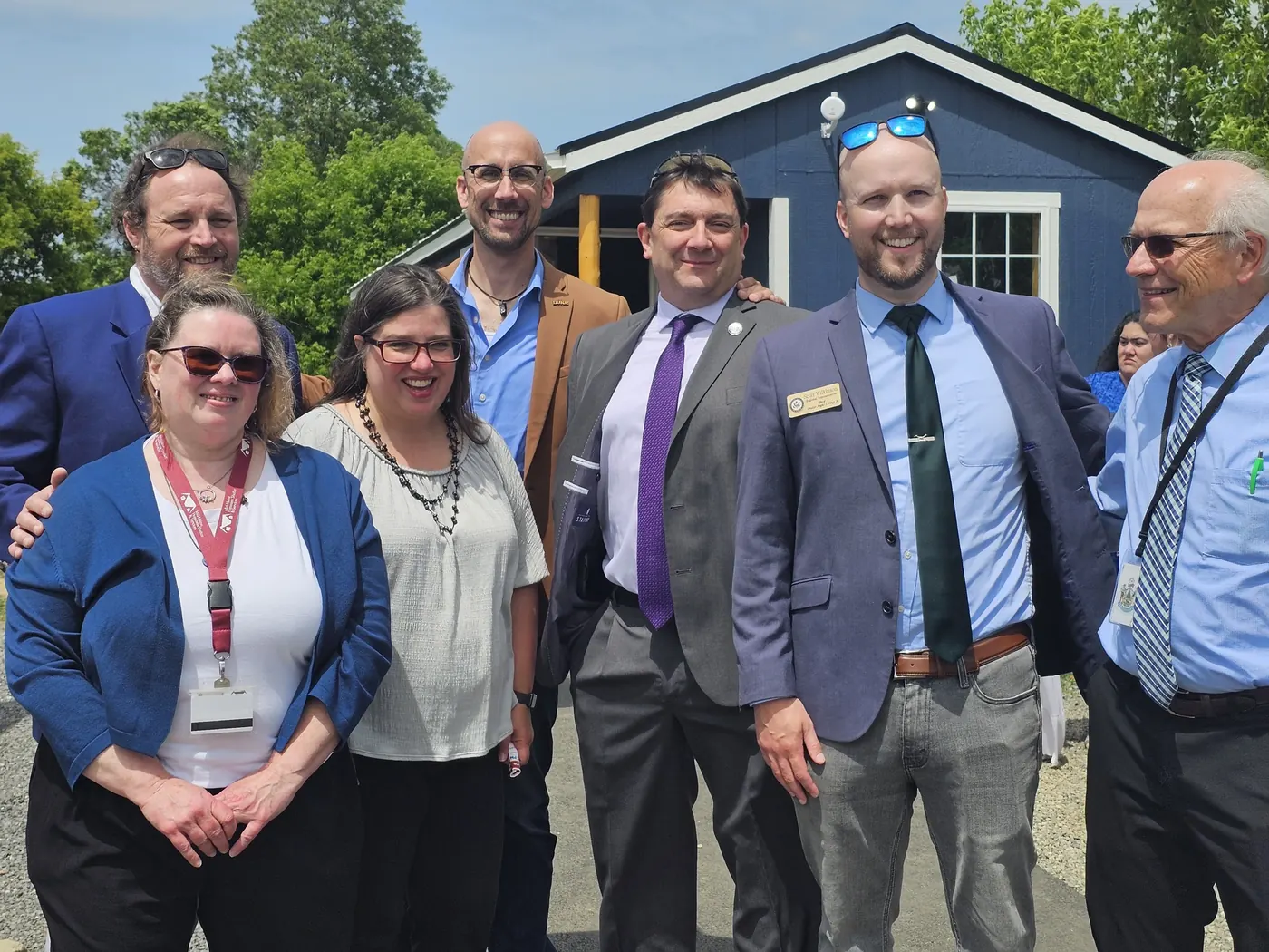 Community partners gathered at a Common Ground Friends event in Maine